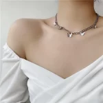 Butterfly Chain Choker