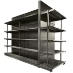 New Style Double-Side Supermarket Gondola Shelves Display Rack